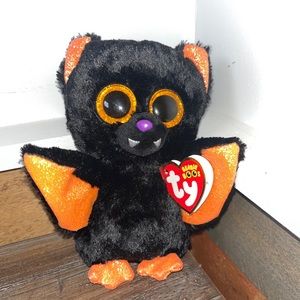TY Vintage Halloween “Echo” flying Bat Beanie Baby